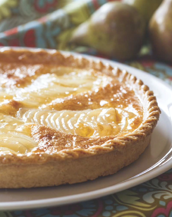 Tarte Aux Poires Frangipane Pear Tart Brava Magazine